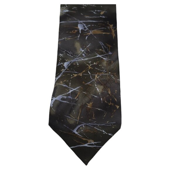 Vintage J Jerry Garcia Feeding in the Light Men's Tie All Silk Green Necktie Q7 - Picture 2 of 4